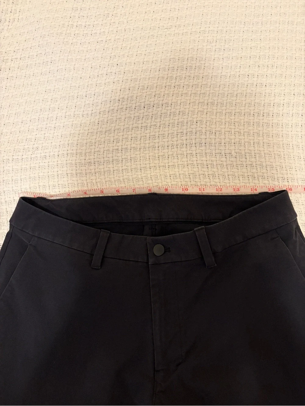 Lululemon abc classic fit trouser black 32x34 versatwill